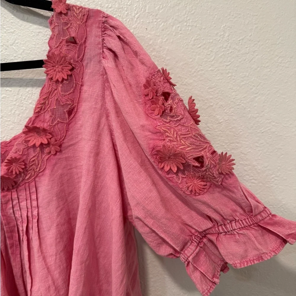 Free people Sophie Cropped Top embroidered - Picture 5 of 8